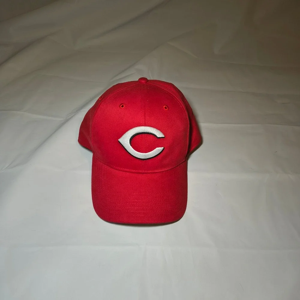 47 Brand Cincinnati Reds Youth MLB Baseball Cap Red Adjustable Hat Embroidered